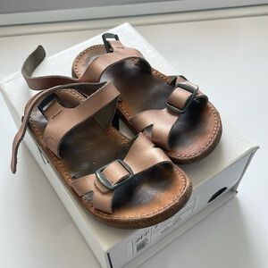 Carmel sandal freshly picked size 7 rose gold